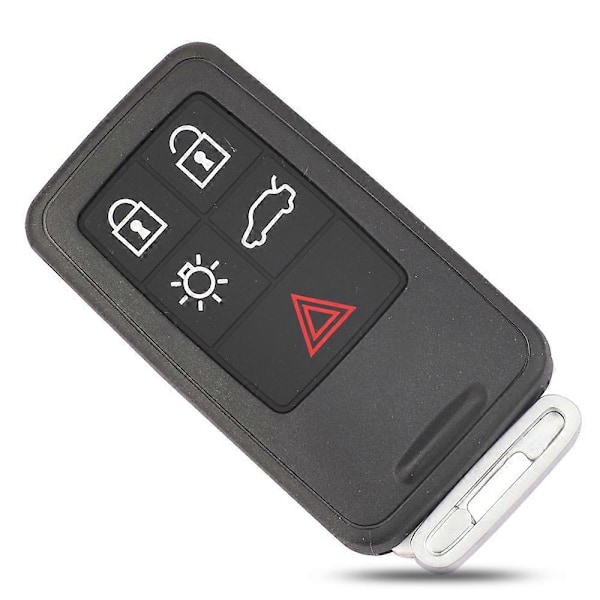 5/6 Knappar Smart Bilnyckel Skal Fodral Fob För Volvo S60 V60 S80 XC70 XC60 V70 2008-2017 Fjärrkontroll Skydd Tillbehör [DB] 6 Buttons