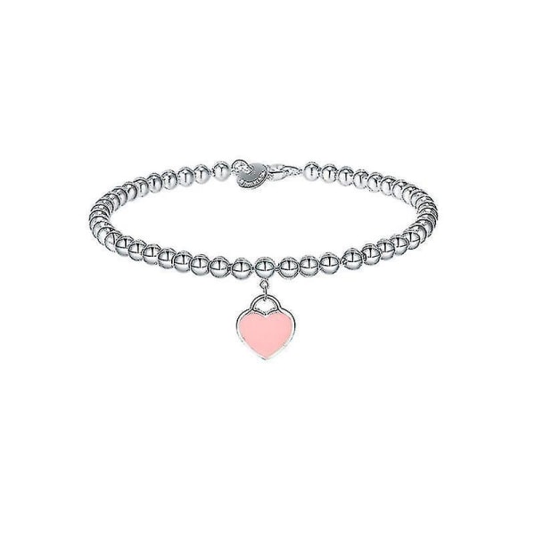 Tiffany Armband 925 Sterling Silver Armband Mode Söt Retro Alla Match Smycken Trend Armband