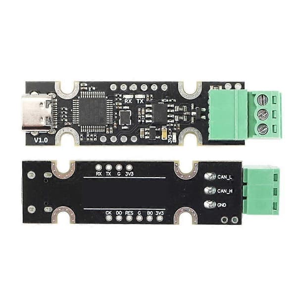 USB til CAN-adapter med STM32F072-brikke Støtter CAN2.0A & B Brukes for CAnable / CandleLight / Klippe [DB] As Shown