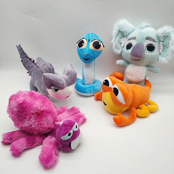 Plushleker - Koala, Skorpion, Øgle, Edderkopp, Slange Myk Utstoppa Dyreleker, Søte Tegneseriefigurer Dyr Dukke [DB] Koala