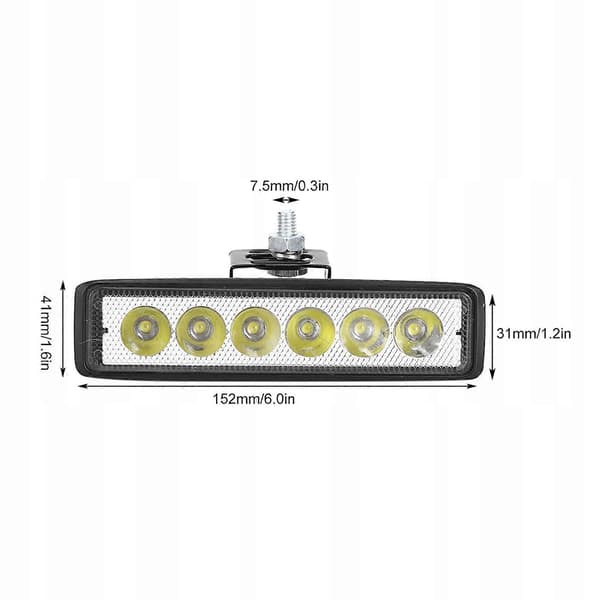 LED Kørelys Blinklys [DB] 6000 K