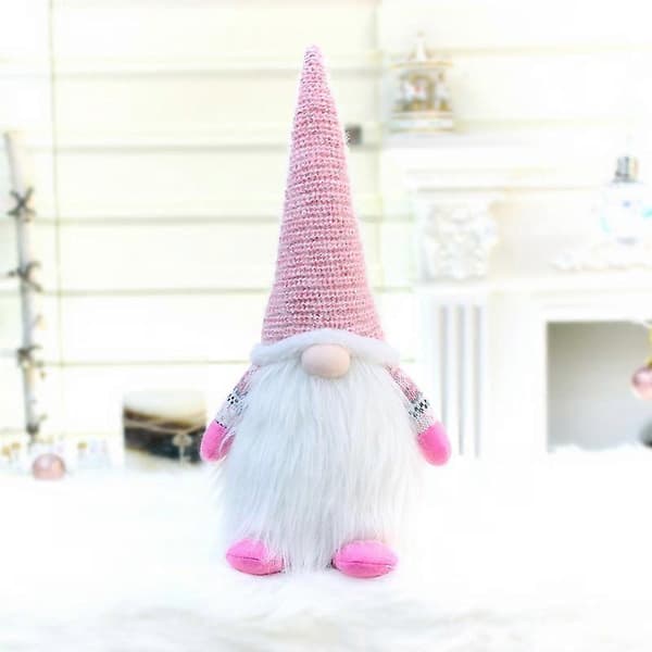 Ansiktsløse juledukker Julepynt Barnegave, Stil:32013[DB] White