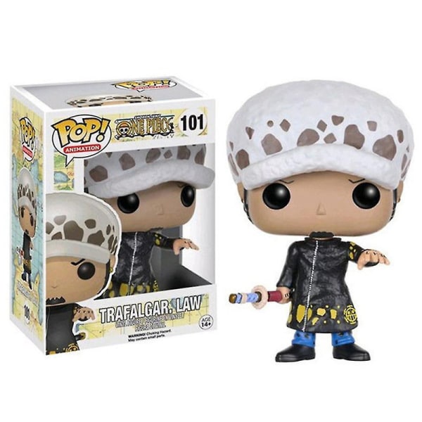 One Piece Trafalgar D. Law Figurer Leksak  Söt Samlarmodell Figur Docka Bordsdekoration För Fans Barn Db