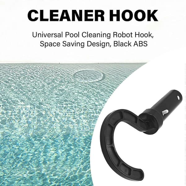 Pool Robot Krok för Infällbar Stångfäste Poolrengöringshängare [DB]