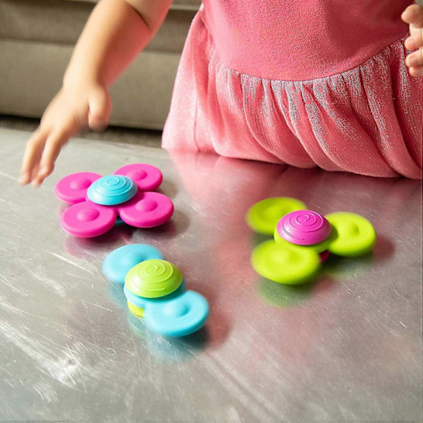 Fidget Spinners Sugekop Hvirvel Hånd Spinner Fingerspids Multi Farve Børnelegetøj, Snurretop [DB]