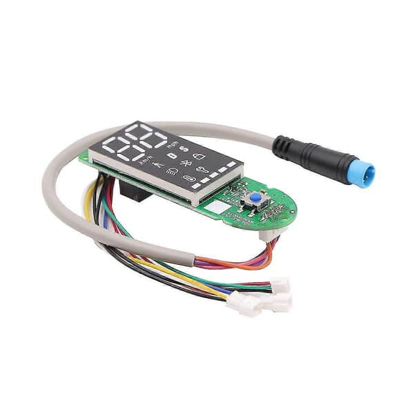 Elektrisk scooter dashboard printkort bluetooth board reservedele til mi3 [DB] Green  Black