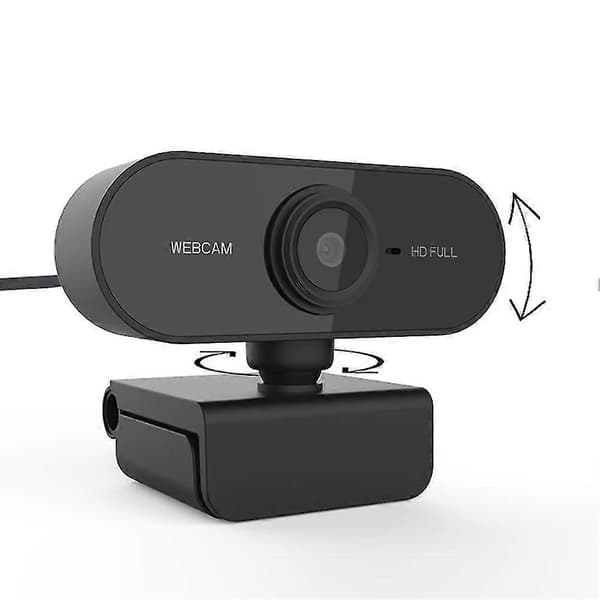 Mini bærbart 1080P højopløsnings-webkamera med autofokus og mikrofon til onlineundervisning[DB]