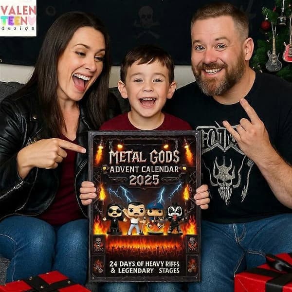 Creative 2025 Fun RockLegend Adventskalender [DB] Rock Advent Blind Box