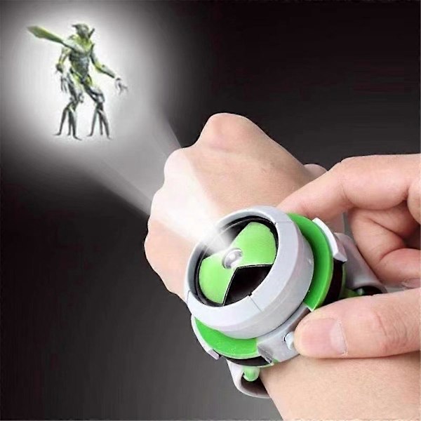 Ben 10 Projektorur Legetøj Ben Ten Alien Force Omnitrix Ur Projektion Action Figur db