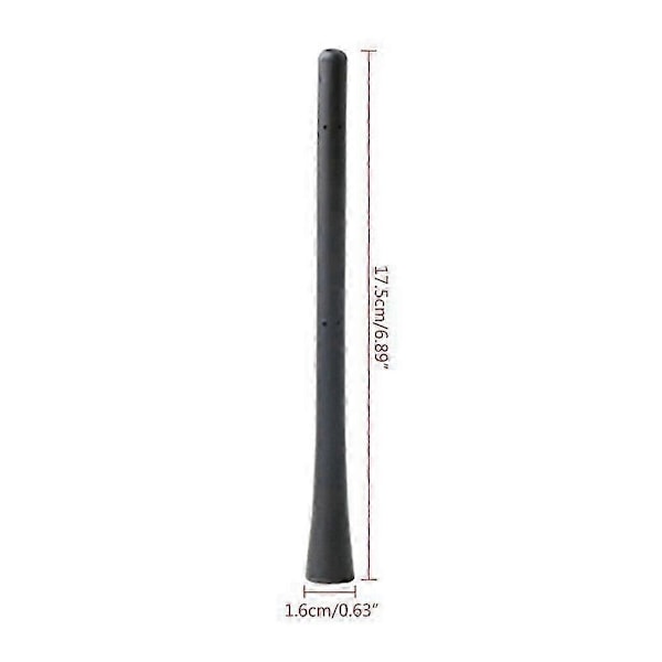 DB 7 tuuman antennimasto EG23-66-A30 Sopii / 5 / -7 2007-2014 Black
