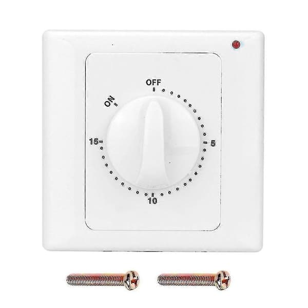 Tidsbryter Nedtelling Timer Kontroller Sokkel Digital Timer Kontroll Bryter-yezi [DB] light 120min