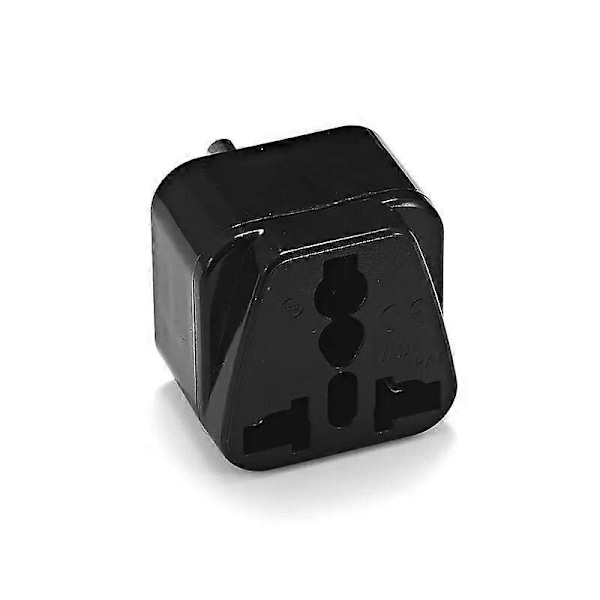 Universal USA-kontakt Adapter 3-polig EU Brasilien Italien AU UK till Amerikansk US Resa Strömadapter Elektrisk Pluggkonverterare Uttag DB White US Plug