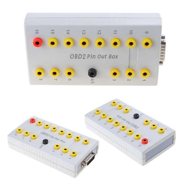 Auto Bil OBD 2 Break Out Box OBD2 Breakout Box OBD OBDII Protokolldetektor [Db] 1 Set first generation