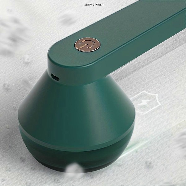 Fnullerfjerner genopladelig hårfjerningskugle artefakt mini hårfjerner maskine tøjshaver [db] Green