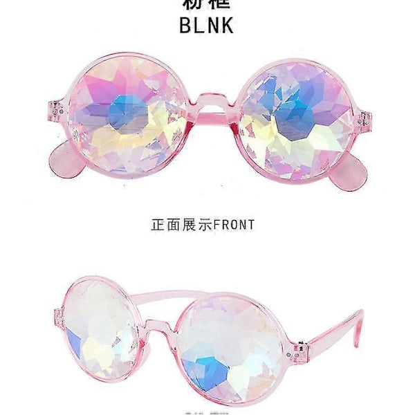 1 Pakkaus Kaleidoskooppilasit [DB] pink