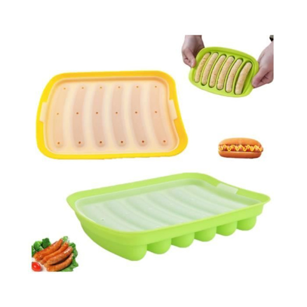 Korvform - 2 st - Silikon - Non-stick - Diskmaskinssäker