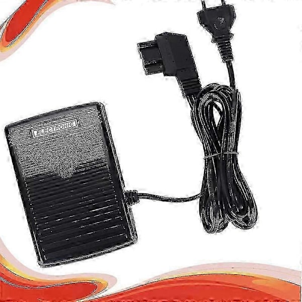 220v Fotpedalkabel för Bernina symaskiner 830, 831, 800, 810, 811, 817 Rund typ [DB]