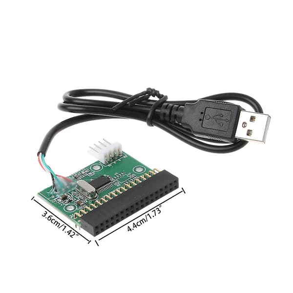 1.44MB 3.5\" USB-kabeladapter til 34-pinners diskettstasjonskontakt U Disk til diskett D [Db]
