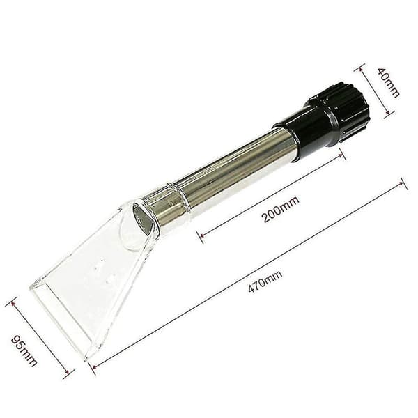 Teppe-rensermunnstykker - Munnstykke for støvsuger med adapter, svingbart hode - Teppe-renser DB As shown