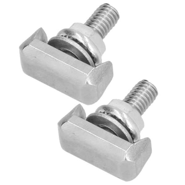 Chevrolet Bilbatteri Terminal T-bolter Rustfritt Stål 19116852 Erstatning - Pakke med 2 [DB]