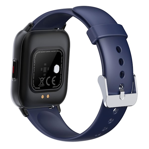 Fitness Tracker Qs16pro Smart Watch Kroppstemperatur Fitness Armband Män Kvinnor Vattentät Sport Smartklockor Blue