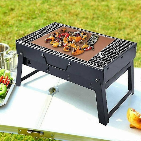 Permanent Bagefolie (sæt af 4) Ekstra Stor til Grillning og Bagning DB