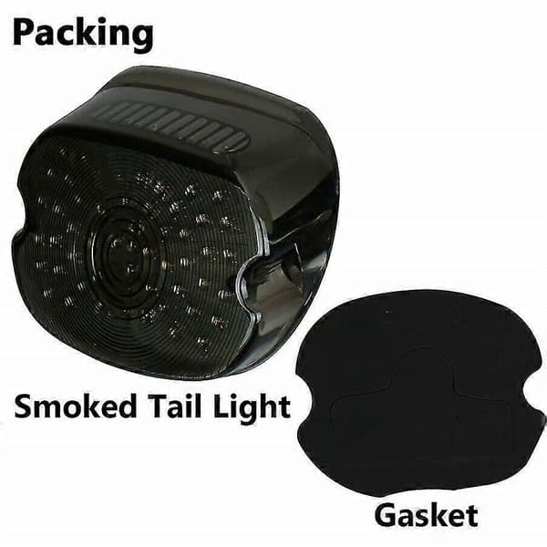 LED Røgfarvet Baglygte Bremse Blinklys til Tour Glide Dyna [DB]
