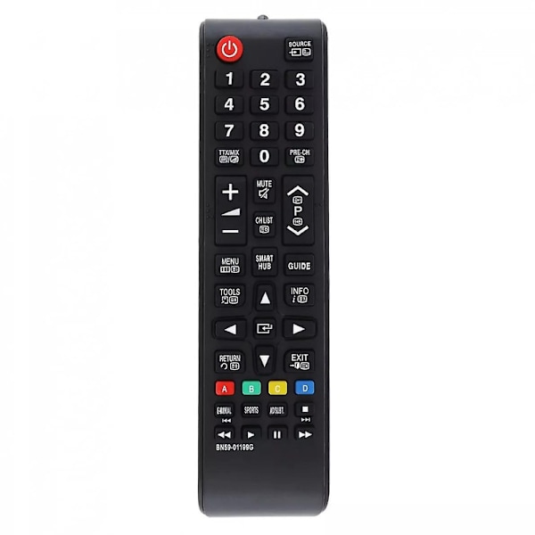 Bn59-01199g Trådlös TV-fjärrkontrollersättning för Bn5901199g / Bn59-01199g Smart TV {DB} Black