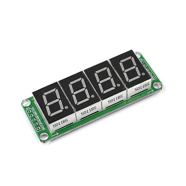 Statisk Drev 2 3 4 Segment Digital Rør LED Display Modul 2 Digital 74hc595 Rør 100% Ny {Db} 3 segment