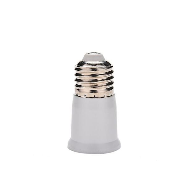 E27 til E27 forlænger fatning base Clf LED pære lampe adapter konverter [DB]