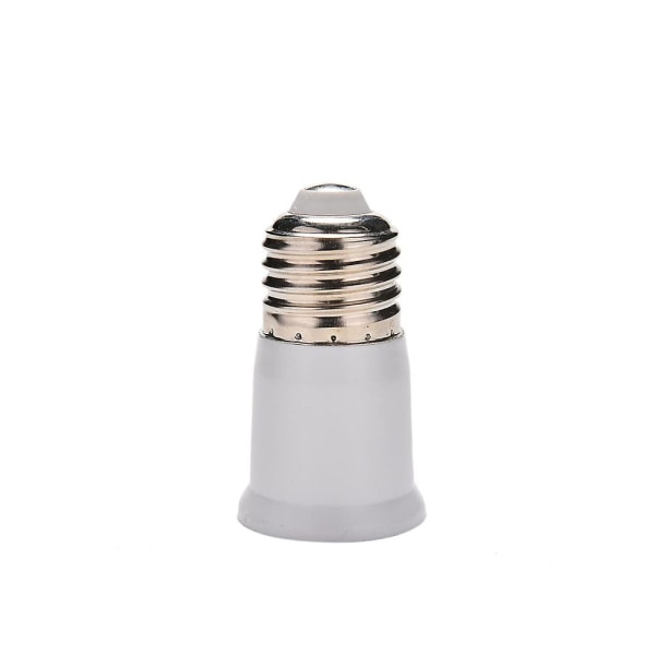 E27 till E27 förlängningsuttag Bas Clf LED-lampa Lamphållare Adapter Konverter [DB]