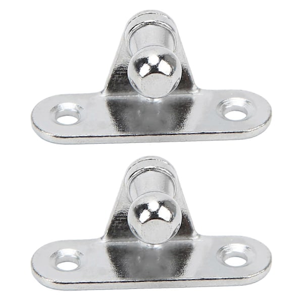 2 stk. Gassfjær Monteringsbrakett 10mm Kulebolt Metall Universal Multi-Passform for Motorrom Bagasjerom [DB]