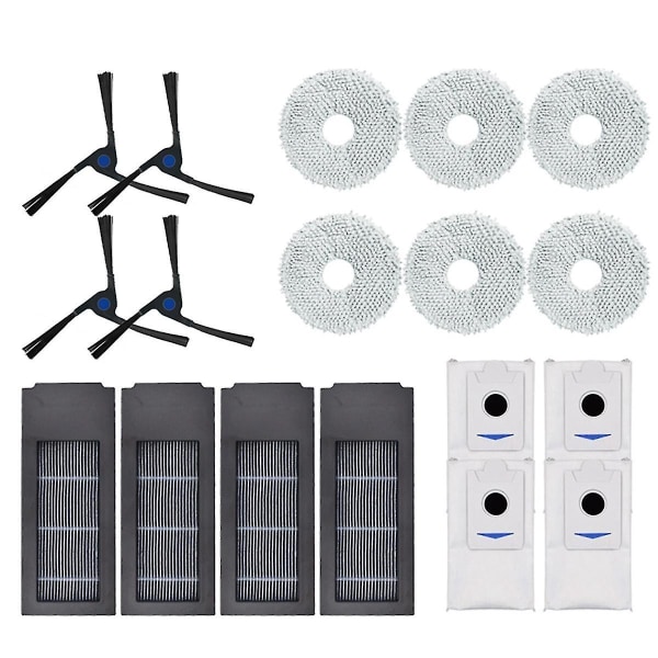Hepa-suodatinpölypussi Deebot X2 / X2 Omni / X2 Pro / Dex86 varaosiin [DB]