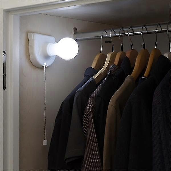 Bærbar LED-pære Hvid [DB]