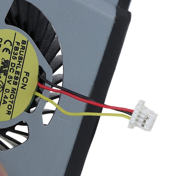 Cpu-køleventilator til bærbar computer til Hp 669934-001 Pavilion Dm4 Dm4-3000-serien 669935-001 [DB] Black
