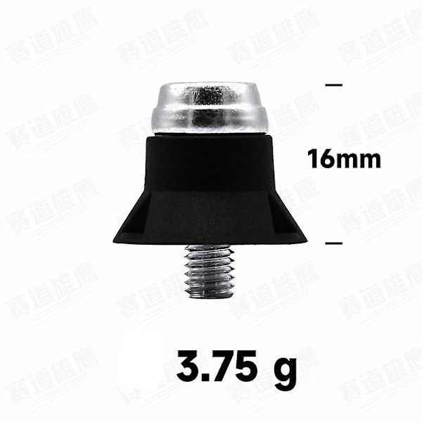 Jalkapallokengät Jalkapallonappulat Rugbynappuloiden Vaihto Muovi Nylon Alumiini (2 kpl) [db] 16MM
