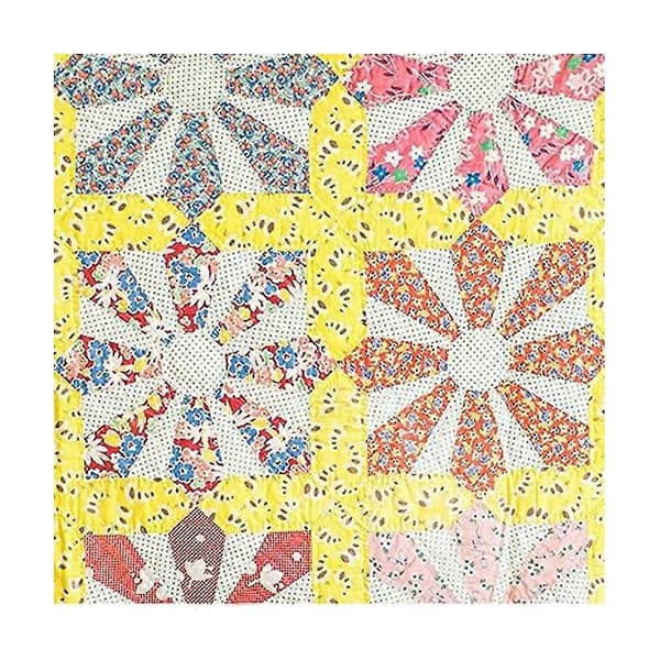 10-delt sæt med specialformet sy-patchwork lineal DIY sylineal patchwork værktøj quilt lineal C[DB]