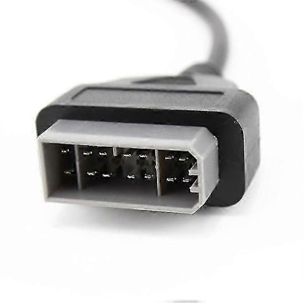 För Nissan Obd1 Till Obd2 Bilscanner Adapter Kabel 14 Pin Till 16 Pin Konverteringskabel Bil Diagnostisk Skanningsverktyg Kontakt Adapter Sladd - KC [DB]