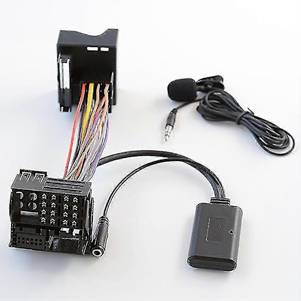 Auton Bluetooth 5.0 Aux-kaapeli Mikrofoni Handsfree Matkapuhelin Ilmainen Puhelu Adapteri Opel Cd30 Mp db