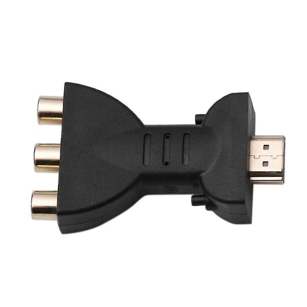 HDMI til 3 RCA Konverter, Komposit Video Audio Adapter [DB]