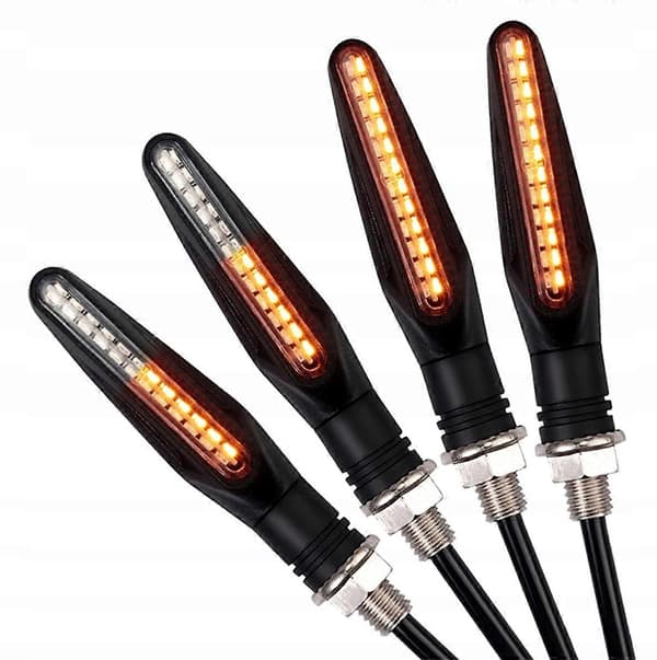 Zd59b 4 Blinklys 12 Led Flydende Dynamisk [DB]
