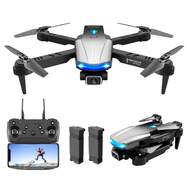 UAV med 4K kamera i realtid video fjernbetjening quadcopter, foldbar helikopter