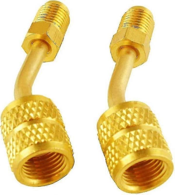 2st R410a Adaptrar För Split 5/16\" hona Snabba Kopplingar 1/4\" Hane db