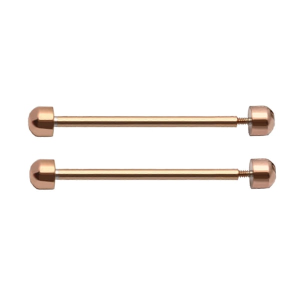1 Par Urremme Skruepinner for Smartklokke Armbånds Lås Spenne Friksjon Tub db Rose Gold 20mm