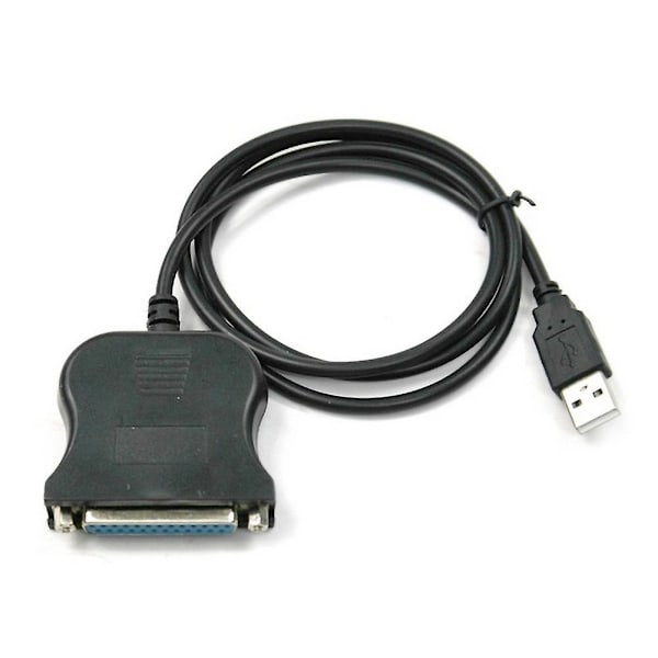 USB Han til DB25 Hun Port Printer Parallel Konverter Kabel 25Pin Adapterledning [DB]