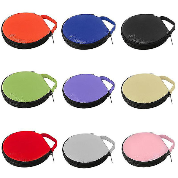 20 CD / DVD-etui Hard Plastic CD-lommer Oppbevaring Beskyttende DVD-oppbevaring CD-veske For Reise Oppbevaringspose [Db] Gray