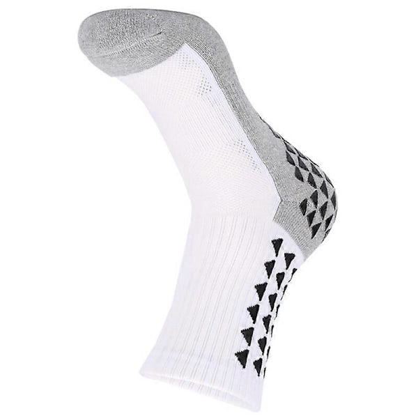 Anti-skrid Sokker med Grips til Voksne [DB] White One Size