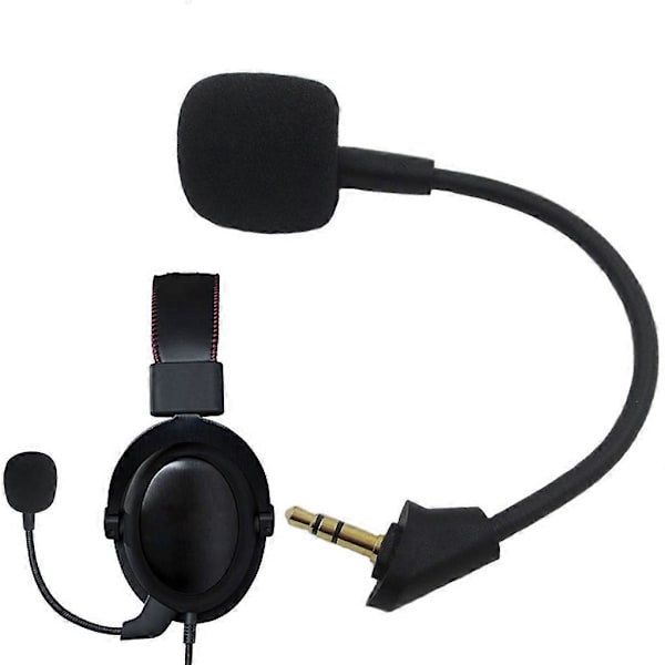 3,5 mm mikrofon hovedtelefonmikrofon til Hyper X Cloud Alpha/Hyper X Cloud Alpha S [DB]