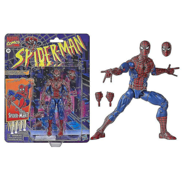 Legends Retro Series Symbiote Ben Reilly -mann Samleobjekt Actionfigur Leke, Premium Design Og Tilbehør, Gaver Til Fans Db Spider-Man