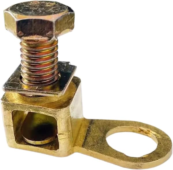 Batteripoler med hög ledningsförmåga, kopparkabelskor, bärbart biltillbehör, elegant dekorativt element (DB)